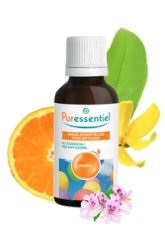 PURESSENTIEL MISCELA HAPPY ECOCERT MISCELA PER DIFFUSIONE HAPPY CERTIFICATA ECOCERT 30 ML - Farmacia De Pasquale