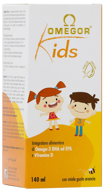 OMEGOR KIDS 140 ML - Farmacia De Pasquale