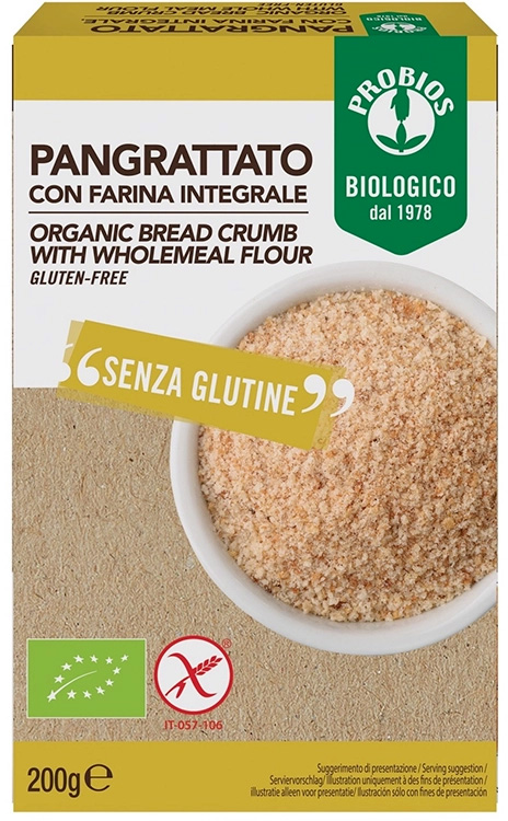 PANGRATTATO CON FARINA INTEGRALE 200 G - Farmacia De Pasquale