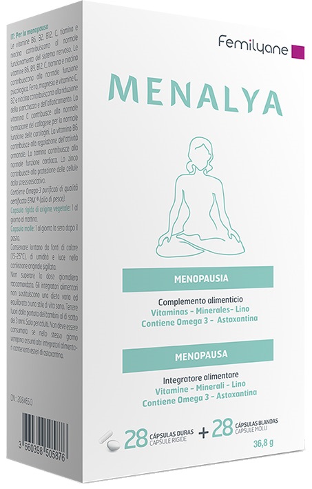 MENALYA 28 CAPSULE RIGIDE + 28 CAPSULE MOLLI - Farmacia De Pasquale