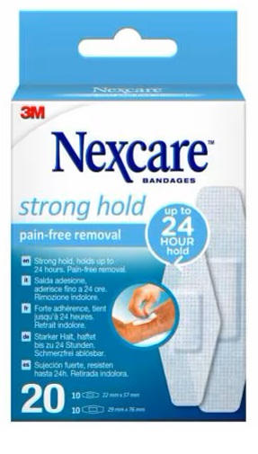 CEROTTO NEXCARE STRONG 360 GRADI 20 PEZZI ASSORTITI - Farmacia De Pasquale