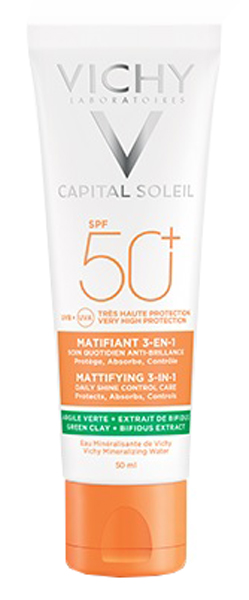 CAPITAL SOLEIL ANTI ACNE PURIFICANTE SPF 50+ 50 ML - Farmacia De Pasquale