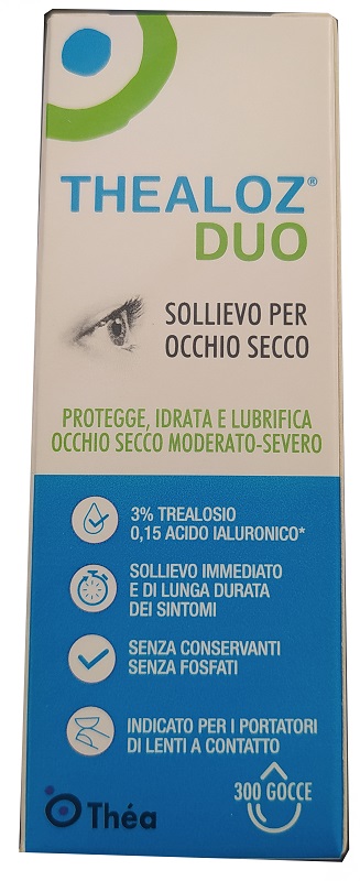 SOLUZIONE OCULARE THEALOZ DUO 10 ML - Farmacia De Pasquale