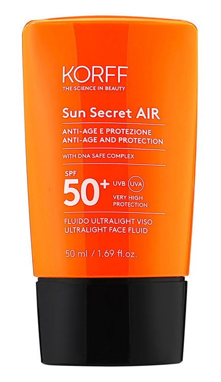 KORFF SUN SECRET AIR VISO SPF50+ 50 ML - Farmacia De Pasquale