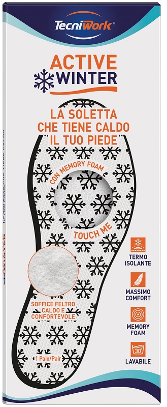 SOLETTE MEMORY FOAM ACTIVE WINTER 35 - Farmacia De Pasquale