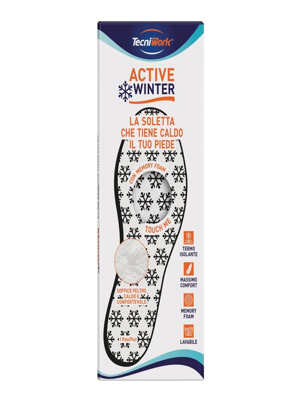 SOLETTE MEMORY FOAM ACTIVE WINTER 38 - Farmacia De Pasquale