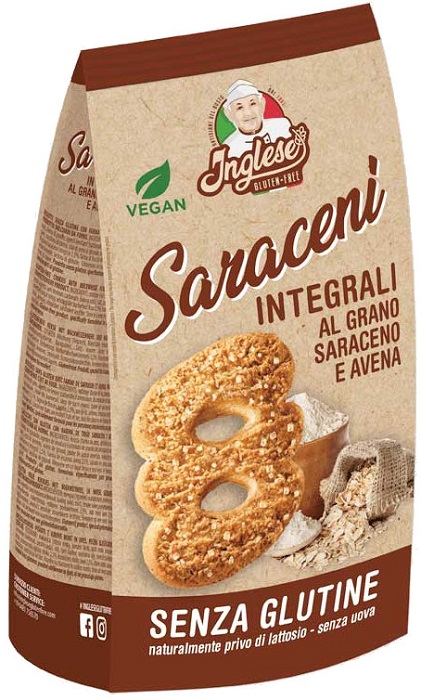 INGLESE BISCOTTI SARACENI ALL'AVENA 300 G - Farmacia De Pasquale