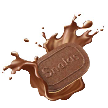 HAPPY FARM BISCOTTO CIALDA RIPIENO DI CREMA NOCCIOLA - SNAKIS NOCCIOLA 104 G - Farmacia De Pasquale