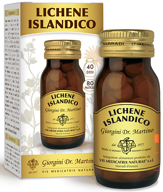 LICHENE ISLANDICO 80 PASTIGLIE - Farmacia De Pasquale
