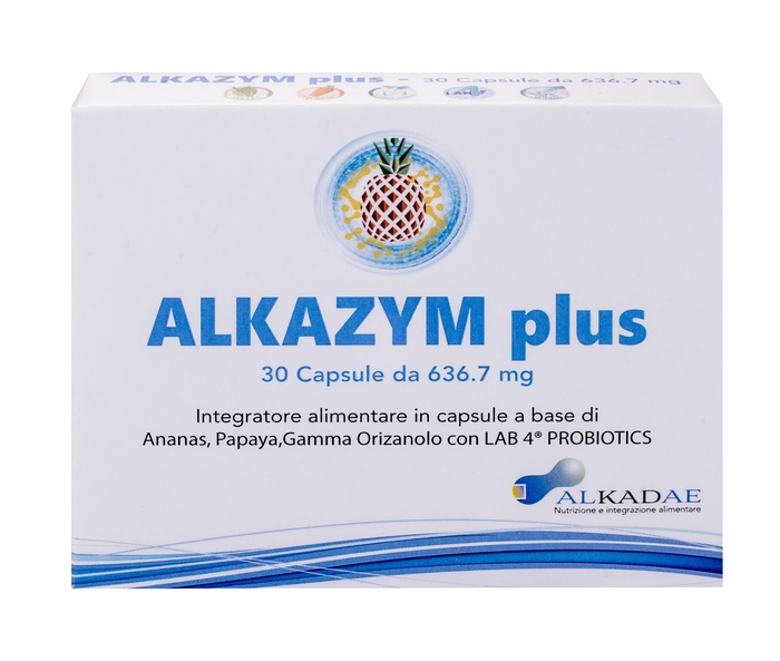 ALKAZYM PLUS 30 CAPSULE - Farmacia De Pasquale