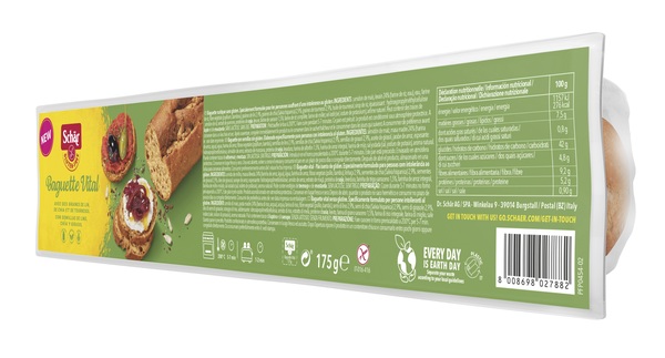 SCHAR BAGUETTES VITAL SENZA LATTOSIO 175 G - Farmacia De Pasquale