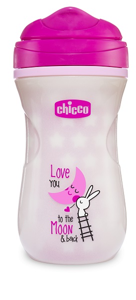 CHICCO TAZZA GLOWING 14M+ ROSA - Farmacia De Pasquale