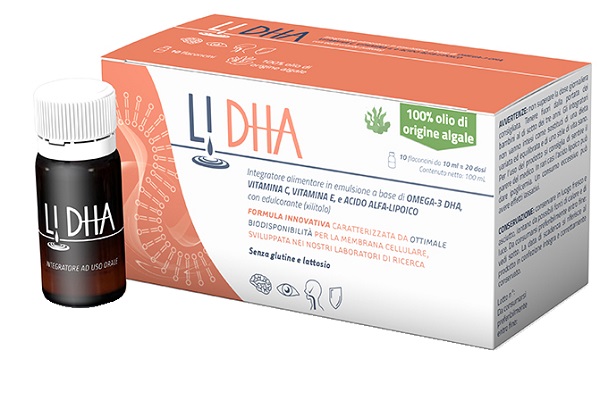 LI DHA 10 FLACONCINI DA 10 ML - Farmacia De Pasquale