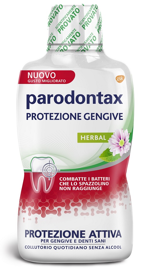 PARODONTAX HERBAL PROTEZIONE GENGIVE COLLUTORIO 500 ML - Farmacia De Pasquale
