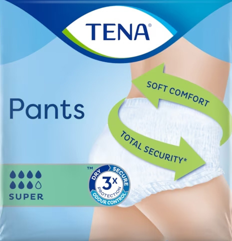 PANNOLONE PULL UP TENA PANTS SUPER TAGLIA LARGE 10 PEZZI - Farmacia De Pasquale