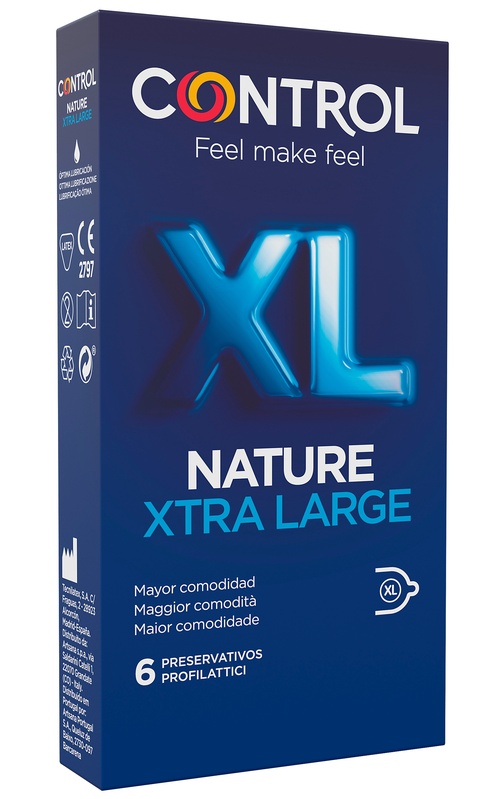 PROFILATTICO CONTROL NATURE 2,0 XL 6 PEZZI - Farmacia De Pasquale