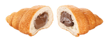 FEELING OK CROISSANT RIPIENO ALLA CREMA DI CACAO 65 G - Farmacia De Pasquale