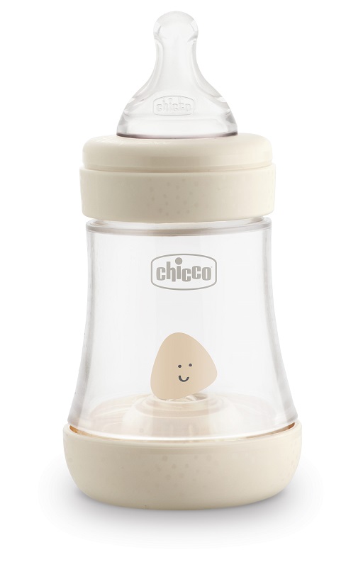 CHICCO BIBERON PERFECT 5 UNISEX 150 ML IN SILICONE 1 FORO - Farmacia De Pasquale