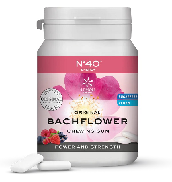LEMON PHARMA GOMME 40 ENERGIA FIORI DI BACH 60 G - Farmacia De Pasquale