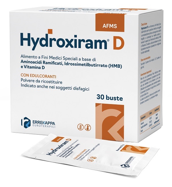 HYDROXIRAM D 30 BUSTE DA 5,7 G CON EDULCORANTI SENZA GLUTINE SENZA LATTOSIO - Farmacia De Pasquale