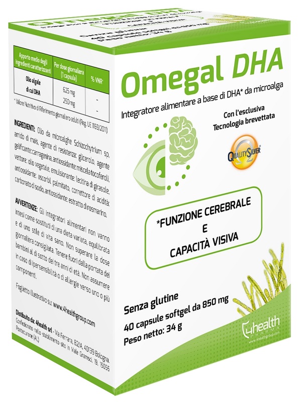 OMEGAL DHA 40 CAPSULE MOLLI - Farmacia De Pasquale