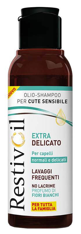 RESTIVOIL EXTRA DELICATO PER CAPELLI NORMALI E DELICATI LAVAGGI FREQUENTI 100 ML - Farmacia De Pasquale