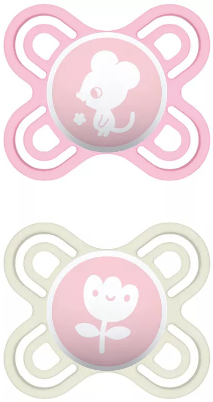 MAM SUCCHIETTO PERFECT START 0-2 MESI SILICONE SINGLE BOX FEMMINA - Farmacia De Pasquale