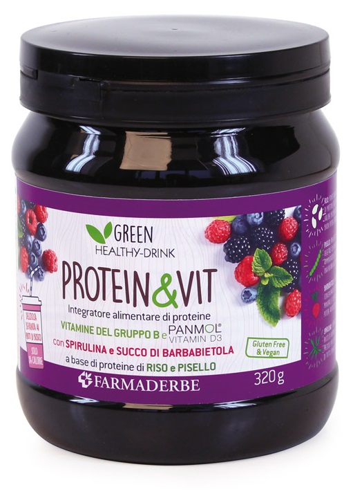 PROTEIN & VIT FRUTTI DI BOSCO 320 G - Farmacia De Pasquale