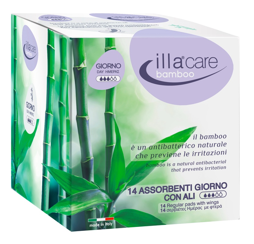 ILLA CARE BAMBOO ASSORBENTE GIORNO 14 PEZZI - Farmacia De Pasquale