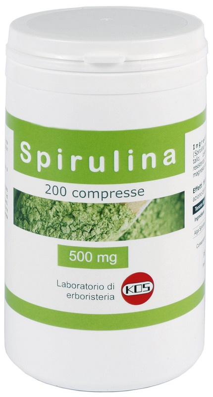 SPIRULINA 500MG 200 COMPRESSE - Farmacia De Pasquale