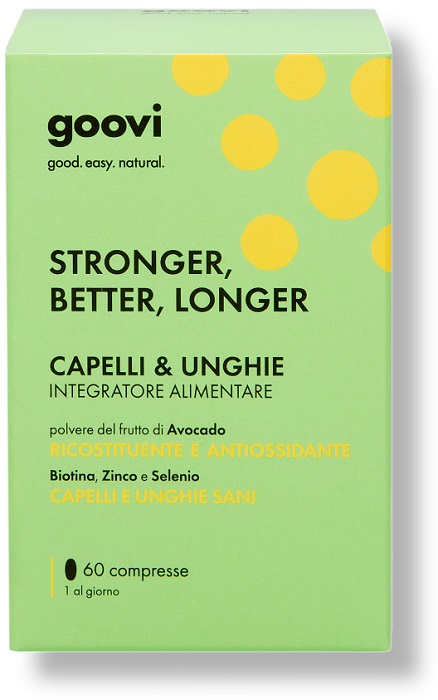 GOOVI CAPELLI&UNGHIE 60 COMPRESSE - Farmacia De Pasquale
