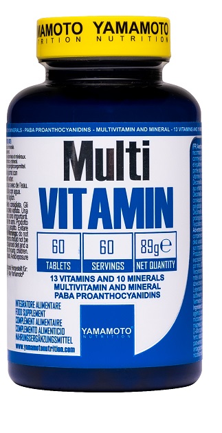 YAMAMOTO NUTRITION MULTI VITAMIN 60 COMPRESSE - Farmacia De Pasquale