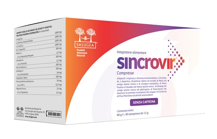 SALUGEA SINCROVIR 40 COMPRESSE - Farmacia De Pasquale