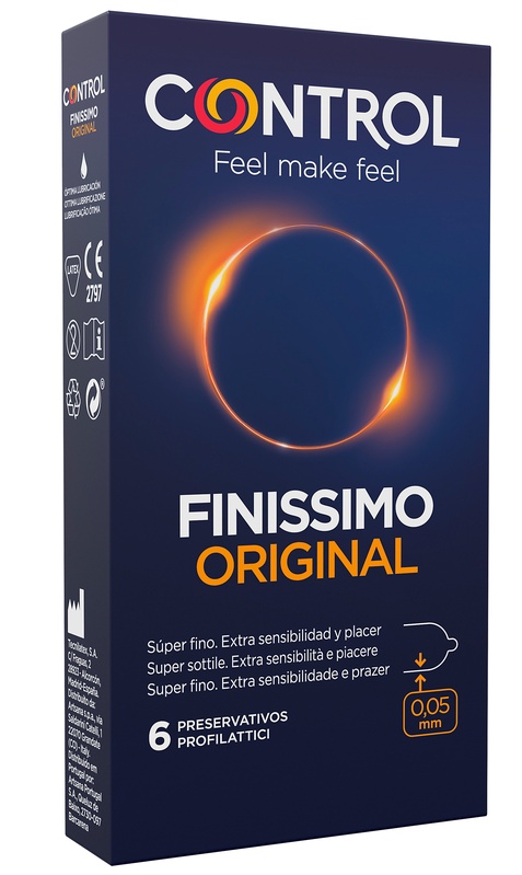 CONTROL FINISSIMO ORIGINAL 6 PEZZI - Farmacia De Pasquale