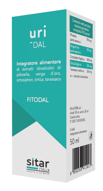 URIDAL 50 ML FITODAL - Farmacia De Pasquale