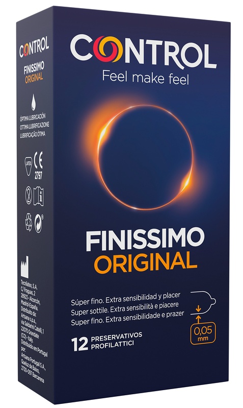 CONTROL FINISSIMO ORIGINAL 12 PEZZI - Farmacia De Pasquale