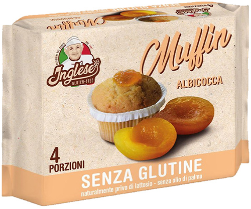 INGLESE MUFFIN ALBICOCCA 185 G - Farmacia De Pasquale