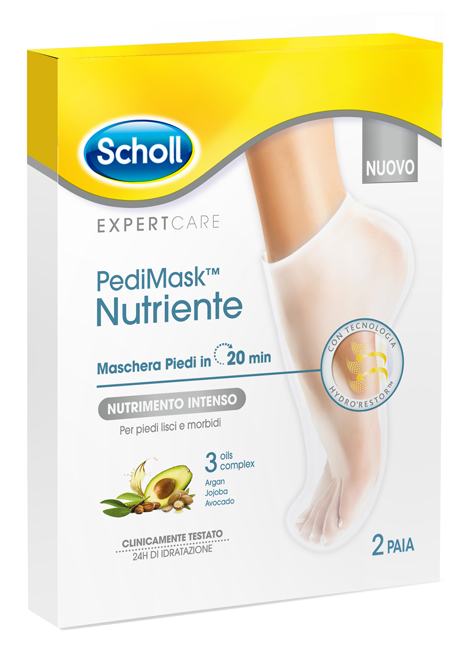 SCHOLL EXPERTCARE PEDIMASK NUTRIENTE 3 OILS COMPLEX - Farmacia De Pasquale