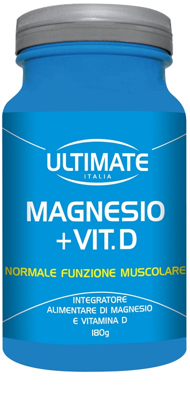 ULTIMATE MAGNESIO+VIT D 180 G - Farmacia De Pasquale