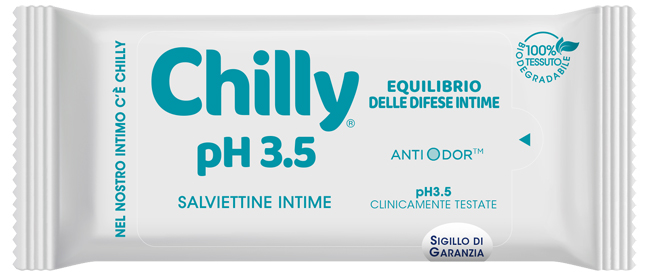 CHILLY SALVIETTE PH 3,5 12 PEZZI - Farmacia De Pasquale