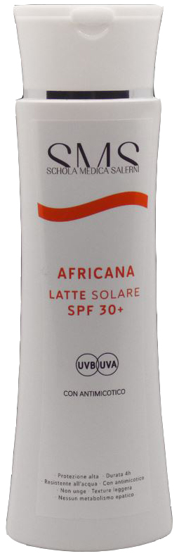 AFRICANA LATTE SOLARE SPF30+ ADULTI 200 ML - Farmacia De Pasquale