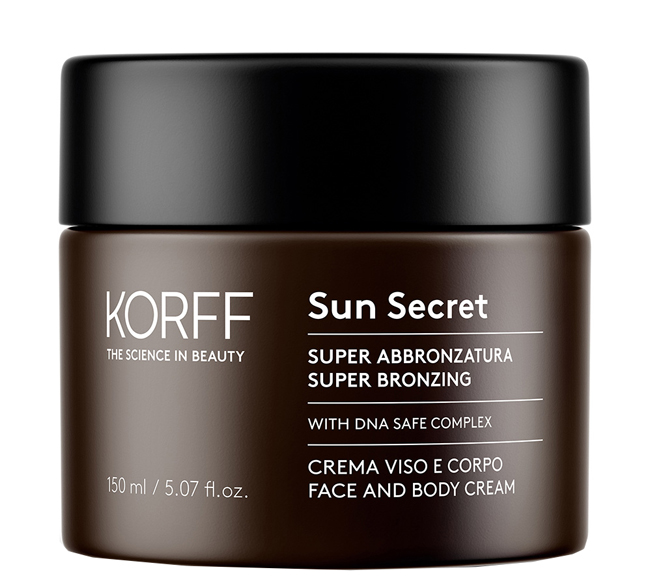 KORFF SUN SECRET CREMA SUPERABBRONZANTE 150 ML - Farmacia De Pasquale