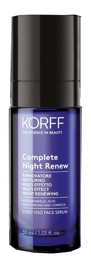 KORFF COMPLETE NIGHT RENEW SIERO NOTTE 30 ML - Farmacia De Pasquale