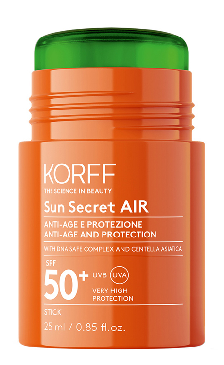 KORFF SUN SECRET SPF50+ AIR STICK 25 ML - Farmacia De Pasquale
