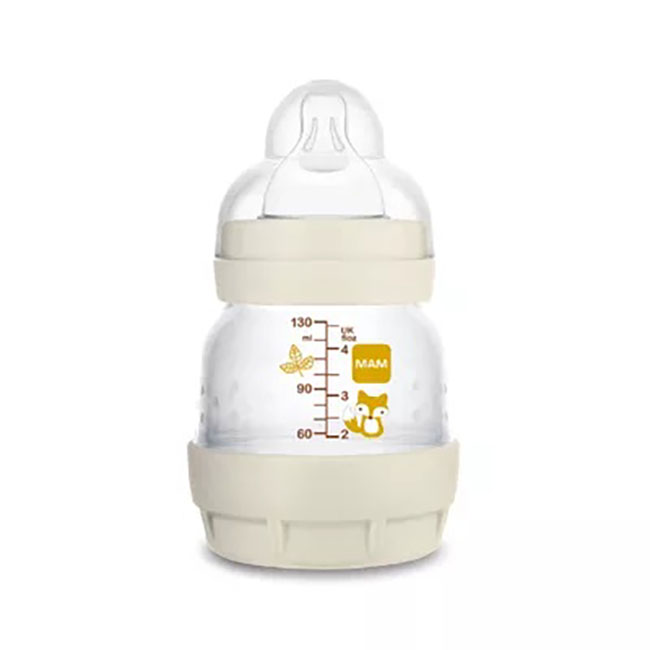 MAM BIBERON EASY START 130 ML 0+ TETTARELLA 0 NEUTRO - Farmacia De Pasquale