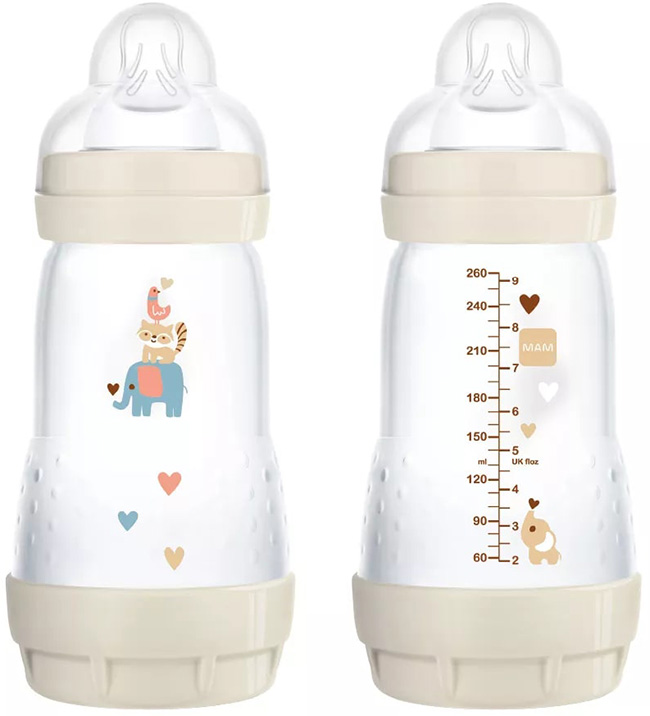MAM BIBERON EASY START 260 ML 2+ TETTARELLA 2 NEUTRO - Farmacia De Pasquale