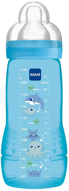 MAM EASY ACTIVE BIBERON 4+ 330 ML TETTARELLA 3 MASCHIO - Farmacia De Pasquale