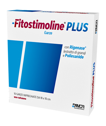 GARZA FITOSTIMOLINE PLUS 10 X 10 CM - Farmacia De Pasquale