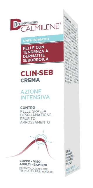 DERMOVITAMINA CALMILENE CLIN-SEB CREMA AZIONE INTENSIVA PER PELLE CON TENDENZA A DERMATITE SEBORROICA 50 ML - Farmacia De Pasquale