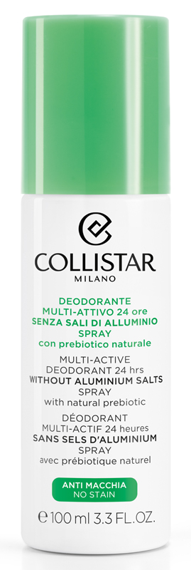 DEODORANTE MULTI-ATTIVO 24 ORE SENZA SALI DI ALLUMINIO SPRAY 100 ML - Farmacia De Pasquale